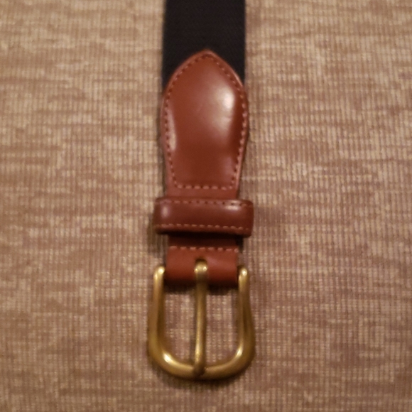 Navy blue Coach belt. - Picture 4 of 4